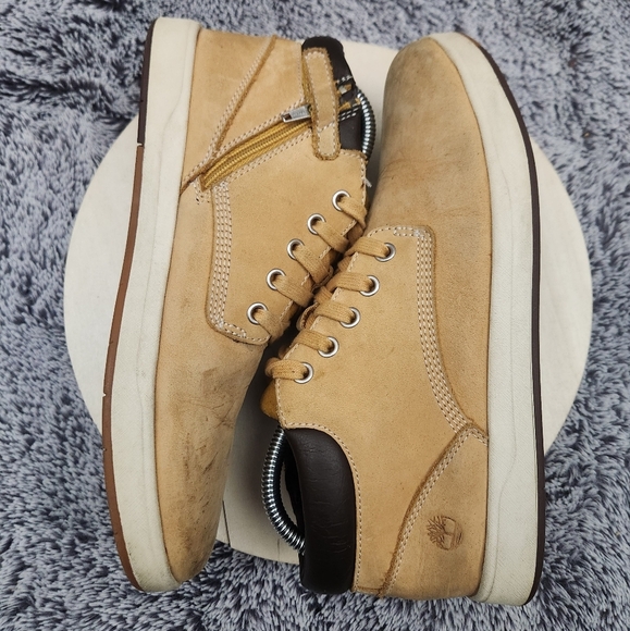 Timberland Boys' Davis Square Zip Chukka Boots Size 7 - Picture 6 of 9